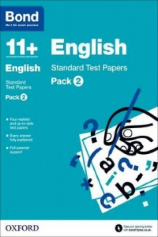 Książka Bond 11+: English: Standard Test Papers Sarah Lindsay