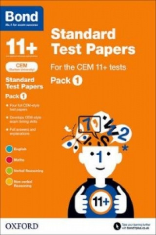 Kniha Bond 11+: CEM: Standard Test Papers Michellejoy Hughes