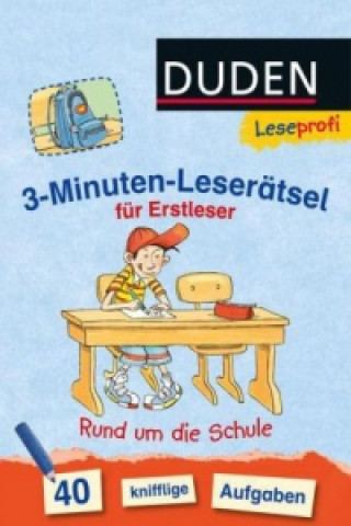 Książka 3-Minuten-Leserätsel für Erstleser: Rund um die Schule Susanna Moll