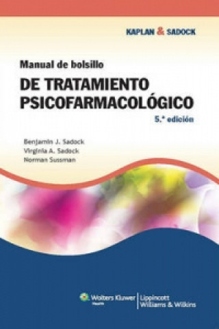 Carte Manual de bolsillo de tratamiento psicofarmacologico Benjamin Sadock