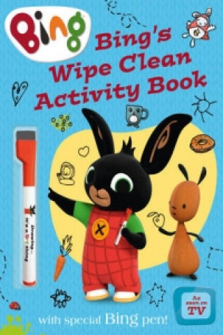 Carte Bing's Wipe Clean Activity Book 