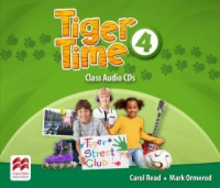 Hanganyagok Tiger Time Level 4 Audio CD READ C   ORMEROD M