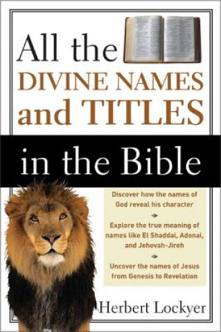 Buch All the Divine Names and Titles in the Bible Herbert Lockyer