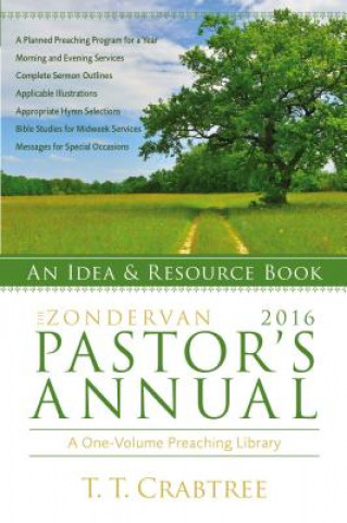 Kniha Zondervan 2016 Pastor's Annual T. T. Crabtree