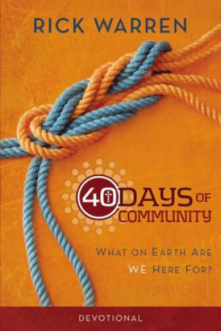 Könyv 40 Days of Community Devotional Rick Warren