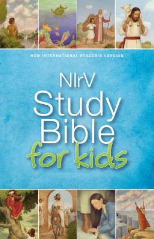 Kniha NIrV, Study Bible for Kids, Hardcover Zonderkidz