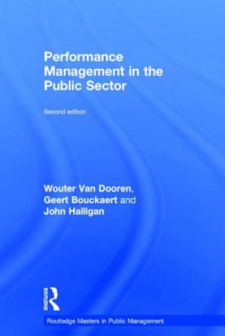 Kniha Performance Management in the Public Sector John Halligan