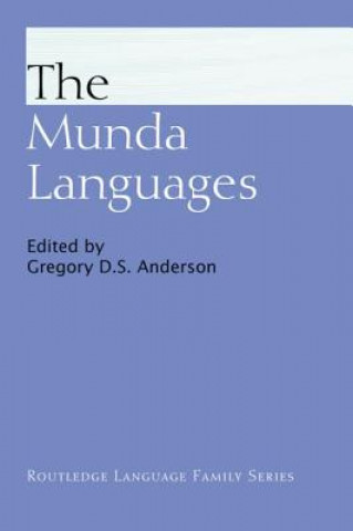 Könyv Munda Languages Gregory D. S. Anderson