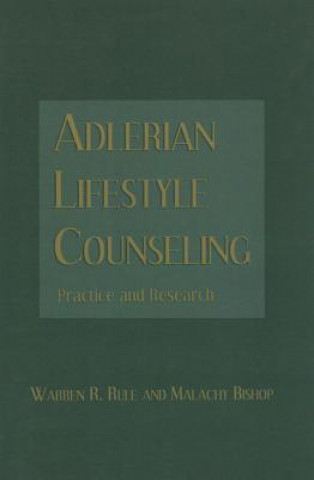 Könyv Adlerian Lifestyle Counseling Malachy Bishop