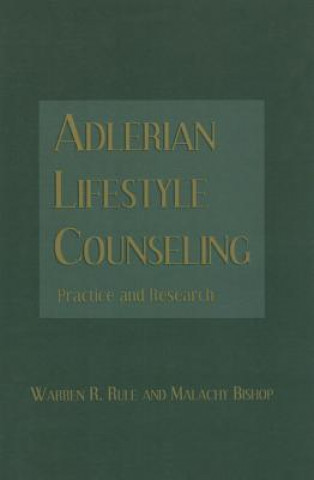 Książka Adlerian Lifestyle Counseling Malachy Bishop