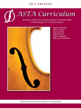 Kniha ASTA STRING CURRICULUM STEPHEN J. BENHAM