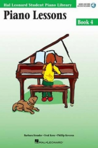 Tiskovina HAL LEONARD PIANO LESSONS BK4 