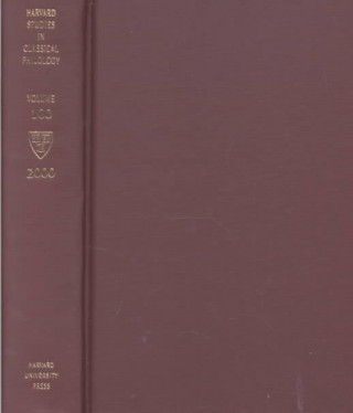 Kniha Harvard Studies in Classical Philology, Volume 100 Charles Segal
