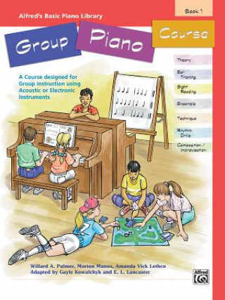 Kniha ABPL GROUP PIANO COURSE 1 BOOK Willard A. Palmer