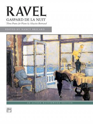 Kniha GASPARD DE LA NUIT MAURICE RAVEL