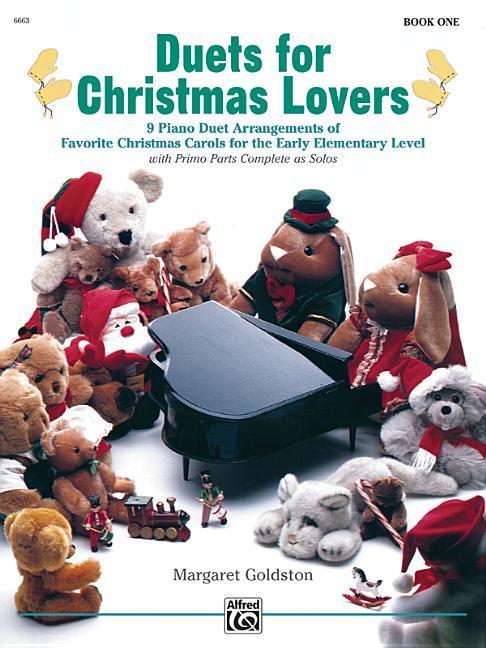 Livre DUETS FOR CHRISTMAS LOVERS BOOK 1 MARGARET GOLDSTON