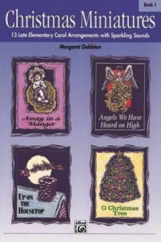 Książka CHRISTMAS MINIATURES BOOK 1 MARGARET GOLDSTON