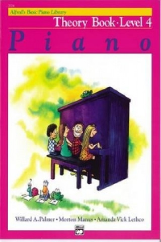 Book ALFREDS BASIC PIANO THEORY BOOK LVL 4 MANUS & LETH PALMER