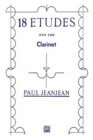 Книга 18 ETUDESJEANJEAN CLARINET Paul Jeanjean