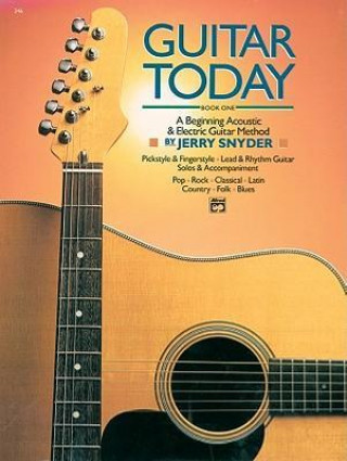 Książka GUITAR TODAY BOOK ONLY JERRY SNYDER