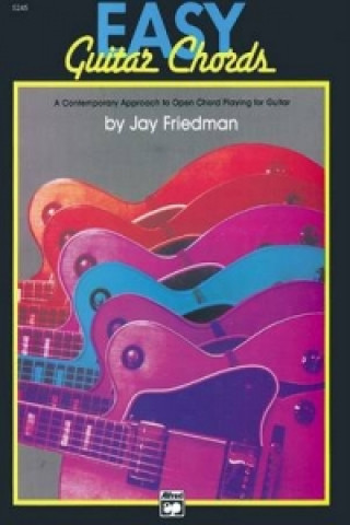 Kniha EASY GUITAR CHORDS FRIEDMAN Jay Friedman