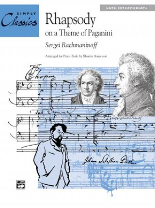 Könyv RHAPSODYTHEME OF PAGANINI SIMP CLASSIC S ARR. RACHMANINOFF