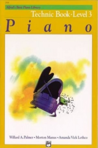 Książka ALFREDS BASIC PIANO TECHNIC BOOK LVL 3 MANUS & LETH PALMER