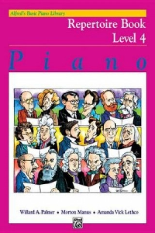 Книга ALFREDS BASIC PIANO REPERTOIRE LVL 4 MANUS & LETH PALMER
