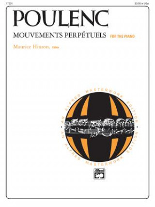 Livre POULENCMOUVEMENTS PERPETUELS Francis Poulenc