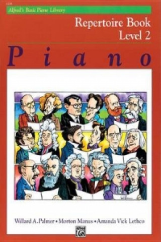 Könyv ALFREDS BASIC PIANO REPERTOIRE LVL 2 MANUS & LETH PALMER