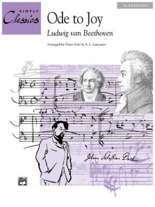 Carte ODE TO JOY SIMPLY CLASSICS L.V ARR. BEETHOVEN