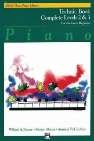 Carte ALFREDS BASIC PIANO TECHNIC BK COMP 23 MANUS & LETH PALMER