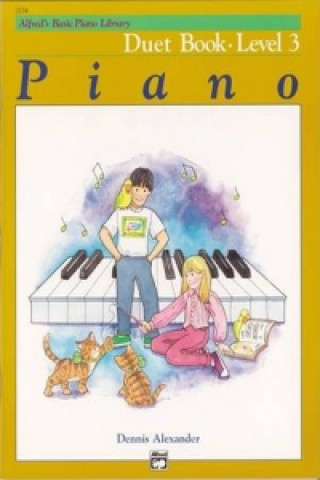 Książka ALFREDS BASIC PIANO DUET BOOK LVL 3 DENNIS ALEXANDER