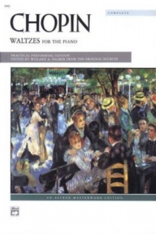 Kniha WALTZES COMPLETE FREDERIC CHOPIN