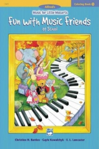 Kniha MUSIC FOR LITTLE MOZARTS COLORING BOOK 3 Gayle Kowalchyk
