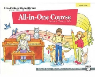 Kniha ALLINONE PIANO COURSE BOOK 1 MANUS & LETH PALMER