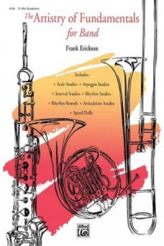 Könyv AOF EFLAT ALTO SAXOPHONE Frank Erickson