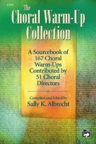 Книга CHORAL WARMUP COLLECTION THE SALLY ALBRECHT