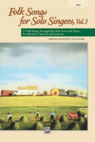 Buch FOLK SONGS FOR SOLO SINGERS 1 BK HIGH JAY ALTHOUSE