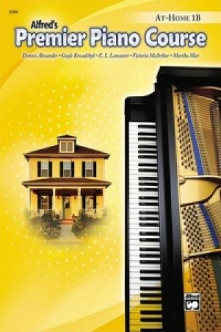 Carte PREMIER PIANO COURSE AT HOME 1B ALFRED
