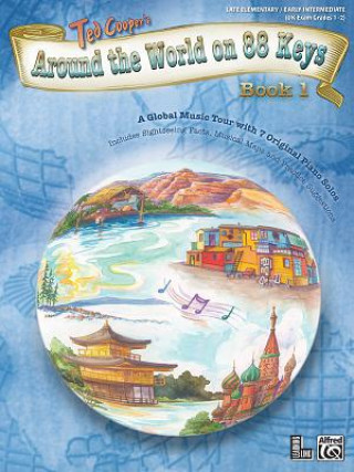 Книга AROUND THE WORLD ON 88 KEYS TED COOPER