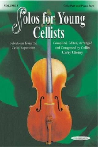 Book SUZUKI SOLOS YOUNG CELLISTS 5 VCPNO CAREY CHENEY