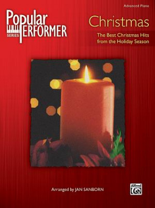 Book POPULAR PERFORMER CHRISTMAS PF JAN  ARRANG SANBORN