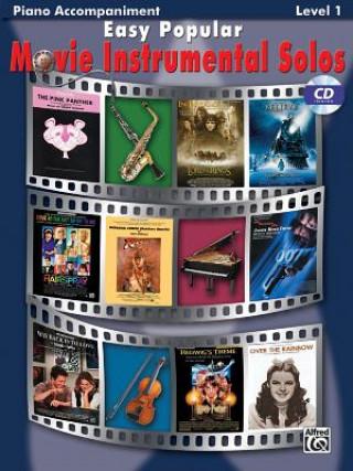 Carte EASY POPULAR MOVIE SOLOS ACCOMPANIMENT Bill Galliford