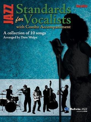 Книга JAZZ STANDARDS FOR VOCALISTS VOICE Dave Wolpe