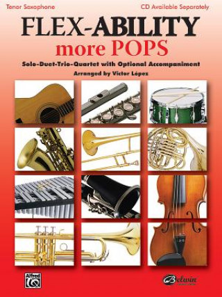 Libro FLEXABILITY MORE POPS TSAX Victor Lopez