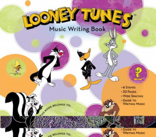 Libro LOONEY TUNES MANUSCRIPT BOOK 32P 6STV Alfred Music