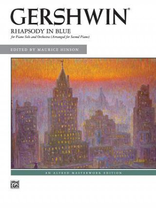 Könyv GERSHWIN RHAPSODY IN BLUE TWO PIANOS George Gershwin