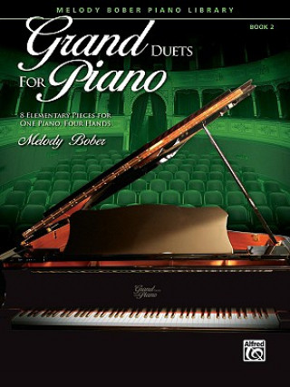 Kniha GRAND DUETS FOR PIANO 2 M BOBER