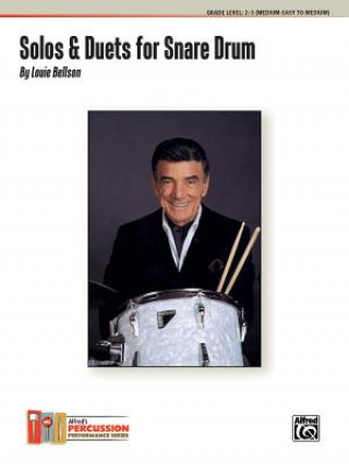 Carte SOLOS DUETS FOR SNARE DRUM LOUIE BELLSON